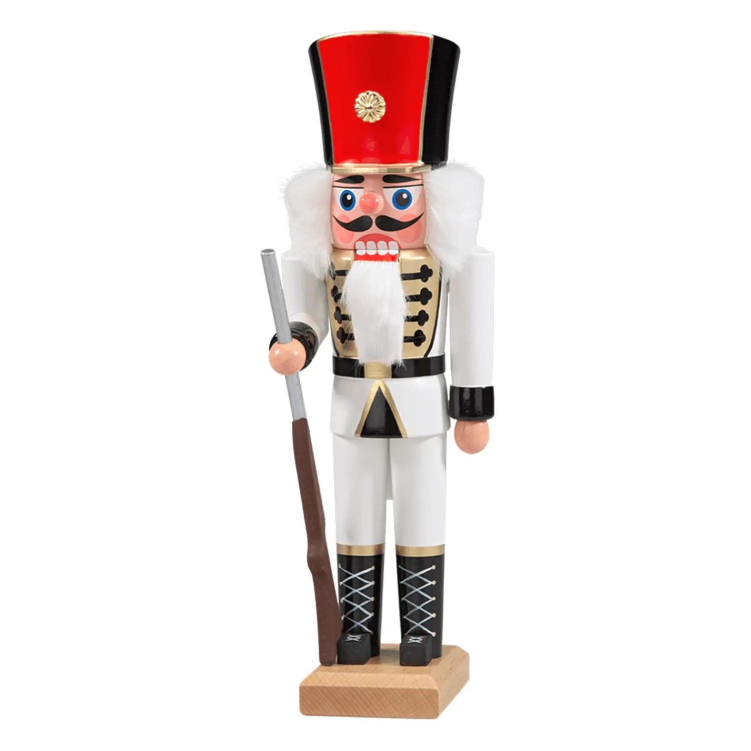 HODREWA Nussknacker<Nussknacker "Husar" Weis, 29Cm