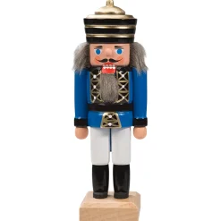 HODREWA Nussknacker<Nussknacker "Konig" Blau, 14Cm