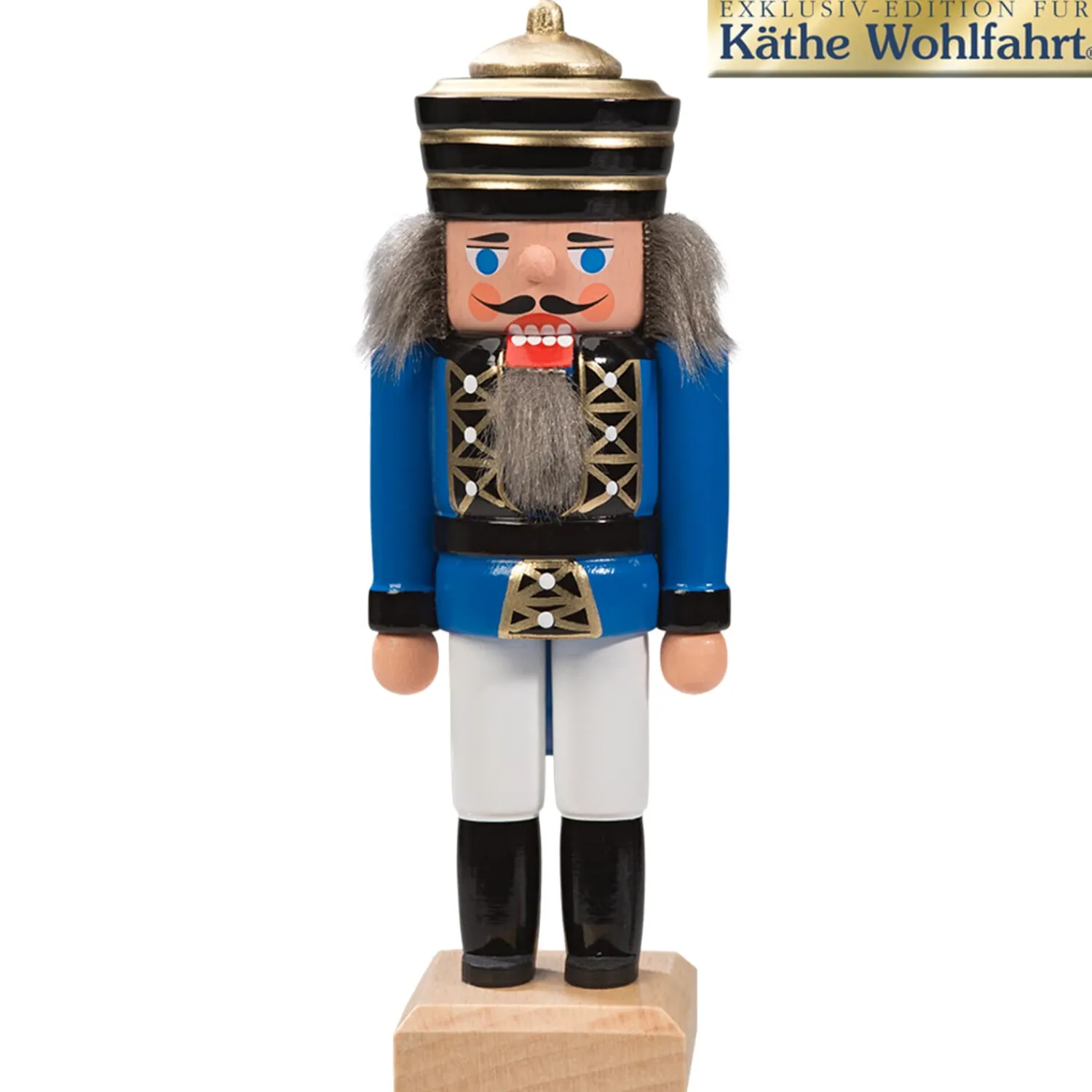 HODREWA Nussknacker<Nussknacker "Konig" Blau, 14Cm