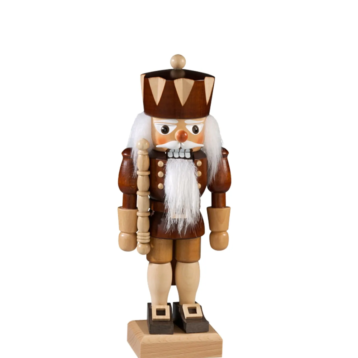 Christian ULBRICHT Nussknacker<Nussknacker "Konig" Natur, 27Cm