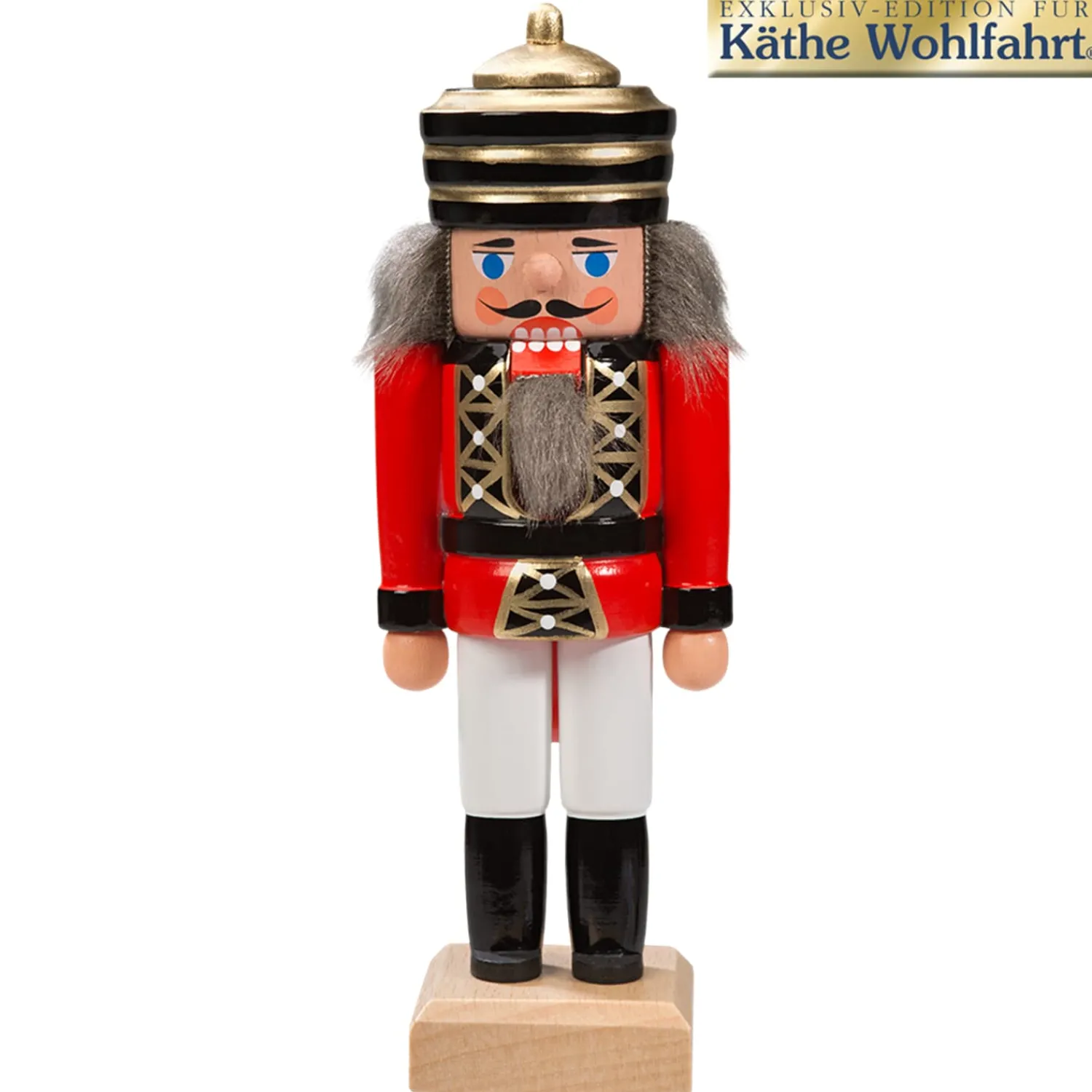 HODREWA Nussknacker<Nussknacker "Konig" Rot, 14Cm