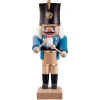 HODREWA Nussknacker<Nussknacker "Trommler", Blau/Lasiert, 20,5 Cm