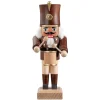 HODREWA Nussknacker<Nussknacker "Trommler", Braun/Lasiert, 20,5 Cm
