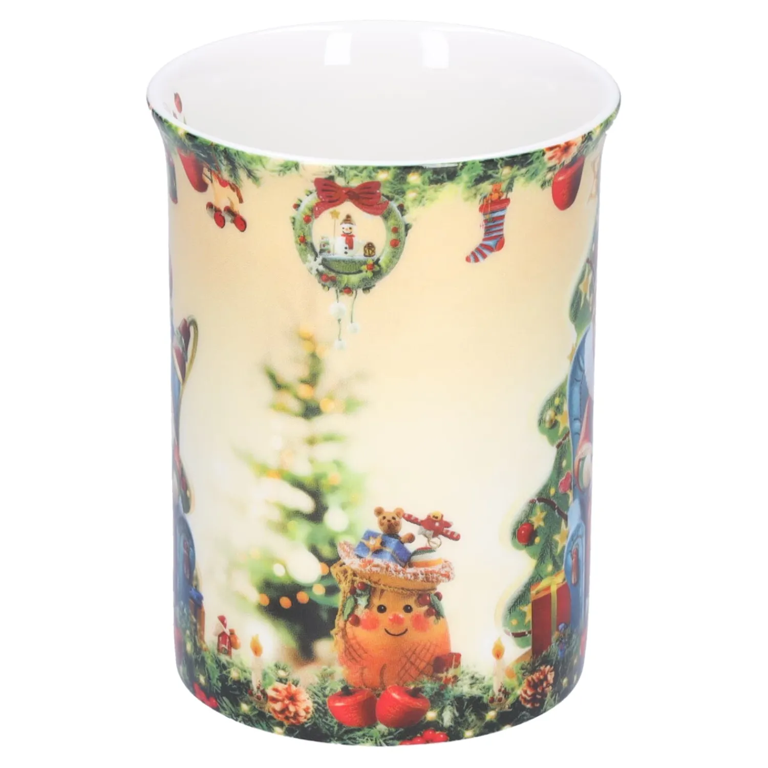 Käthe Wohlfahrt Tischdeko<Porzellan-Tasse "Weihnachtsmann Im Sessel"