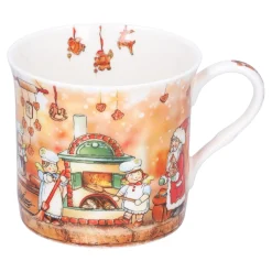 Käthe Wohlfahrt Tischdeko<Porzellan-Tasse "Weihnachtsbackerei"