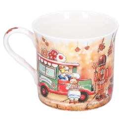 Käthe Wohlfahrt Tischdeko<Porzellan-Tasse "Weihnachtsbackerei"