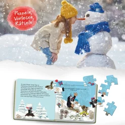 Trötsch Verlag Spielzeug<Puzzlebuch Zu Weihnachten "Der Kleine Maulwurf"