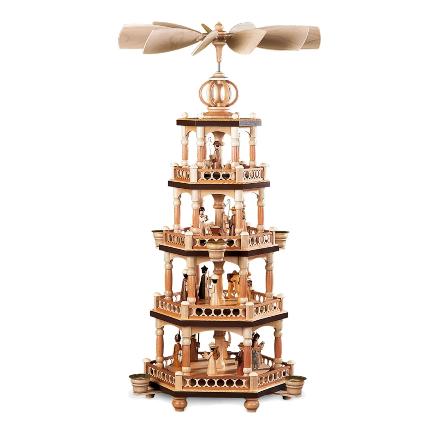 Müller Kleinkunst Pyramiden<Pyramide "Christi Geburt"