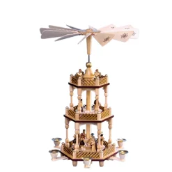 Käthe Wohlfahrt Pyramiden<Pyramide "Krippenszene"