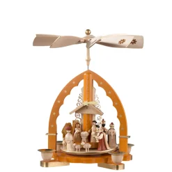 Richard Glässer Pyramiden<Pyramide "Weihnachtskrippe"