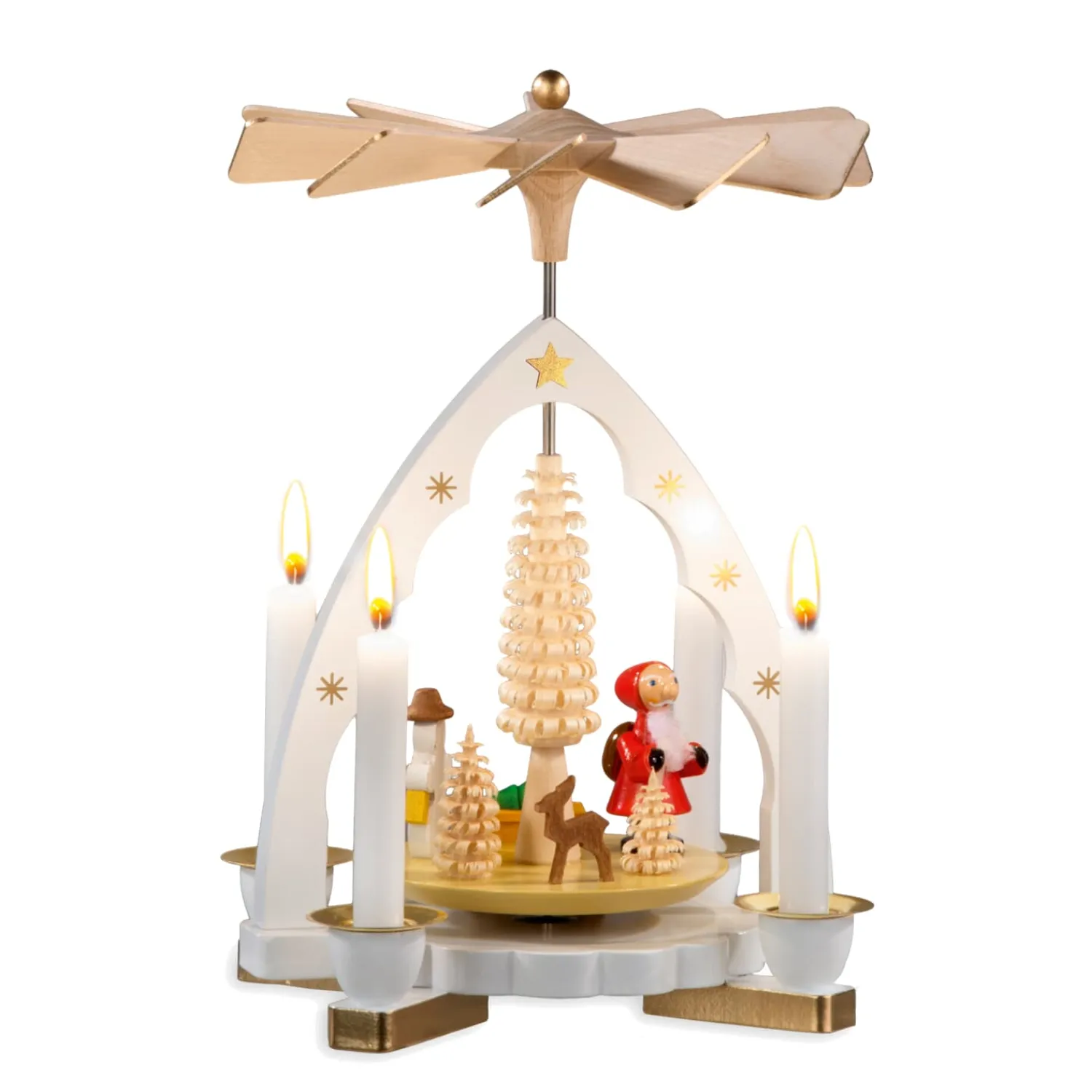 Richard Glässer Pyramiden<Pyramide "Weihnachtsmann"