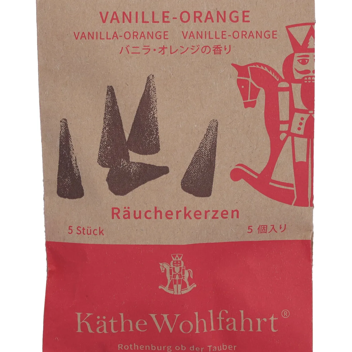 Käthe Wohlfahrt Zubehör & Ersatzteile<Raucherkerzen Vanille-Orange, Gros