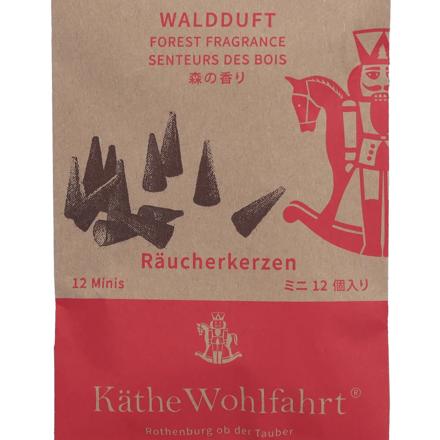 Käthe Wohlfahrt Zubehör & Ersatzteile<Raucherkerzen Waldduft, Klein