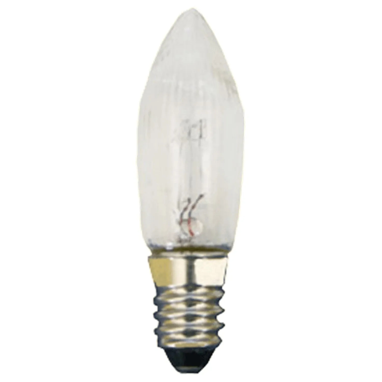 Käthe Wohlfahrt Zubehör & Ersatzteile<Riffelkerzen, 34V/3W/E10, Hohe 40Mm