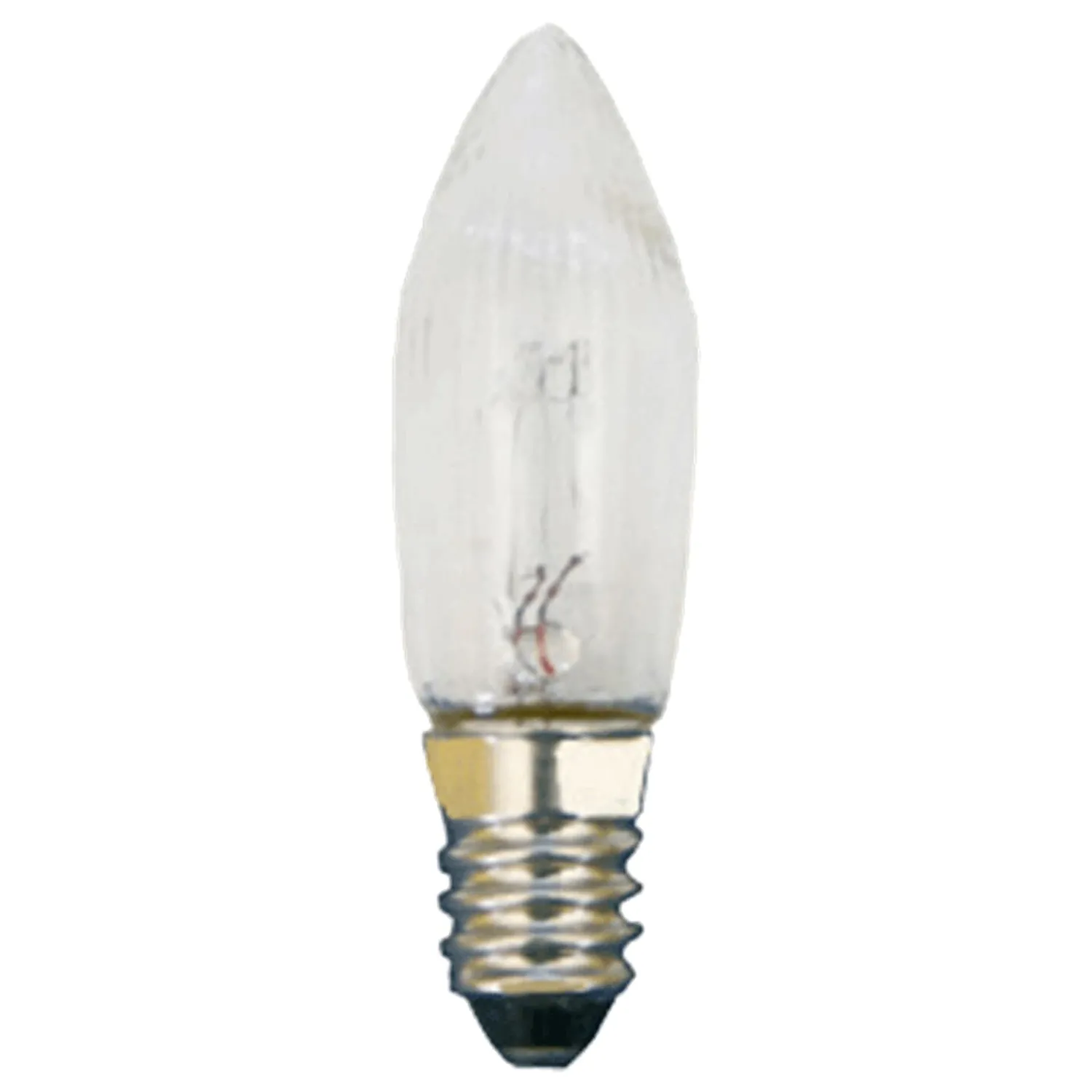 Käthe Wohlfahrt Zubehör & Ersatzteile<Riffelkerzen, 12V/3W/E10, Hohe 40Mm
