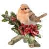 Käthe Wohlfahrt Standfiguren<Rotkehlchen Auf Weihnachtsstern