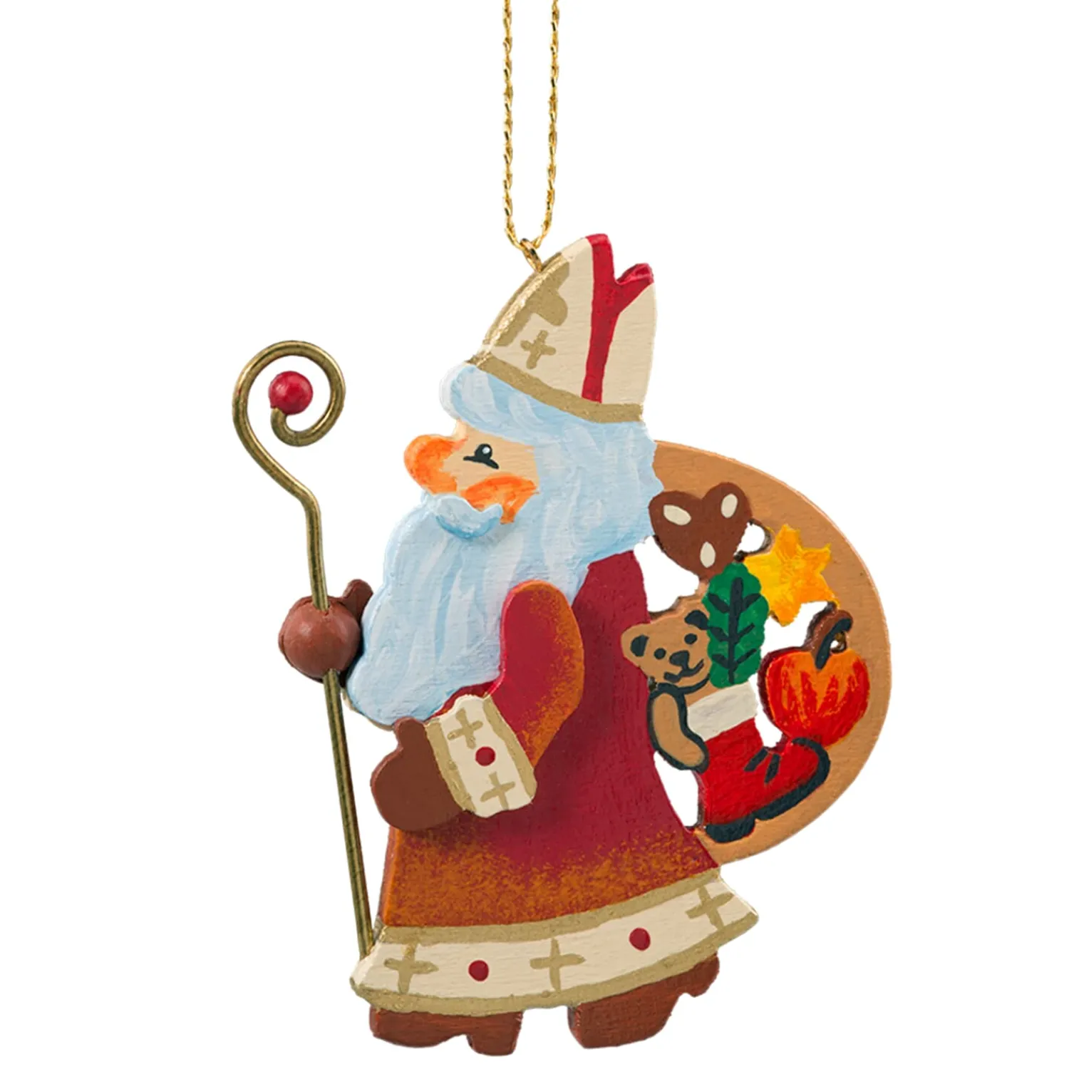 Käthes Original Baumschmuck Aus Holz<Sankt Nikolaus