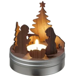 designimdorf Krippen Und Krippenfiguren<Schachtelgeschichte "Himmelsknabe", Krippenszene