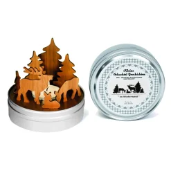 designimdorf Krippen Und Krippenfiguren<Schachtelgeschichte "Im Winterwald"