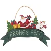Käthe Wohlfahrt Hängedeko<Schild "Frohes Fest"