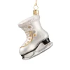 Poesie in Glas Baumschmuck Aus Glas<Schlittschuh, Weiss