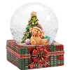 Käthe Wohlfahrt Schneekugeln<Schneekugel "Teddys Geschenk"