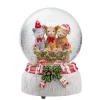 Käthe Wohlfahrt Schneekugeln<Schneekugel "Weihnachtliches Katzentrio"