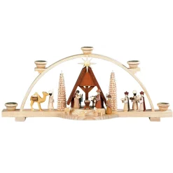 Müller Kleinkunst Schwibbögen<Schwibbögen "Christi Geburt"