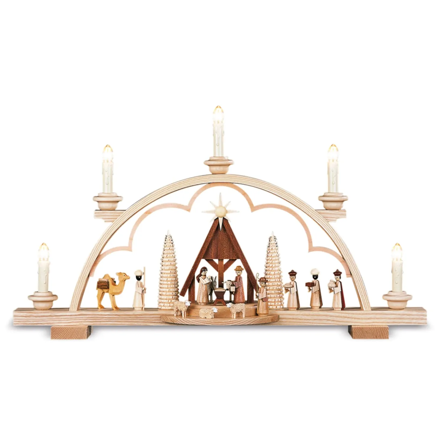 Müller Kleinkunst Schwibbögen<Schwibbögen, "Christi Geburt", 230V