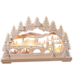 RATAGS Holzdesign Deutschland Motive<Schwibbögen "Heidelberg Im Winter", 115 V