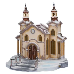 Kindertraum Kindertraum Kollektion<Stadtkirche Im Winter Mit Beleuchtung, Uhr- Und Musikwerk