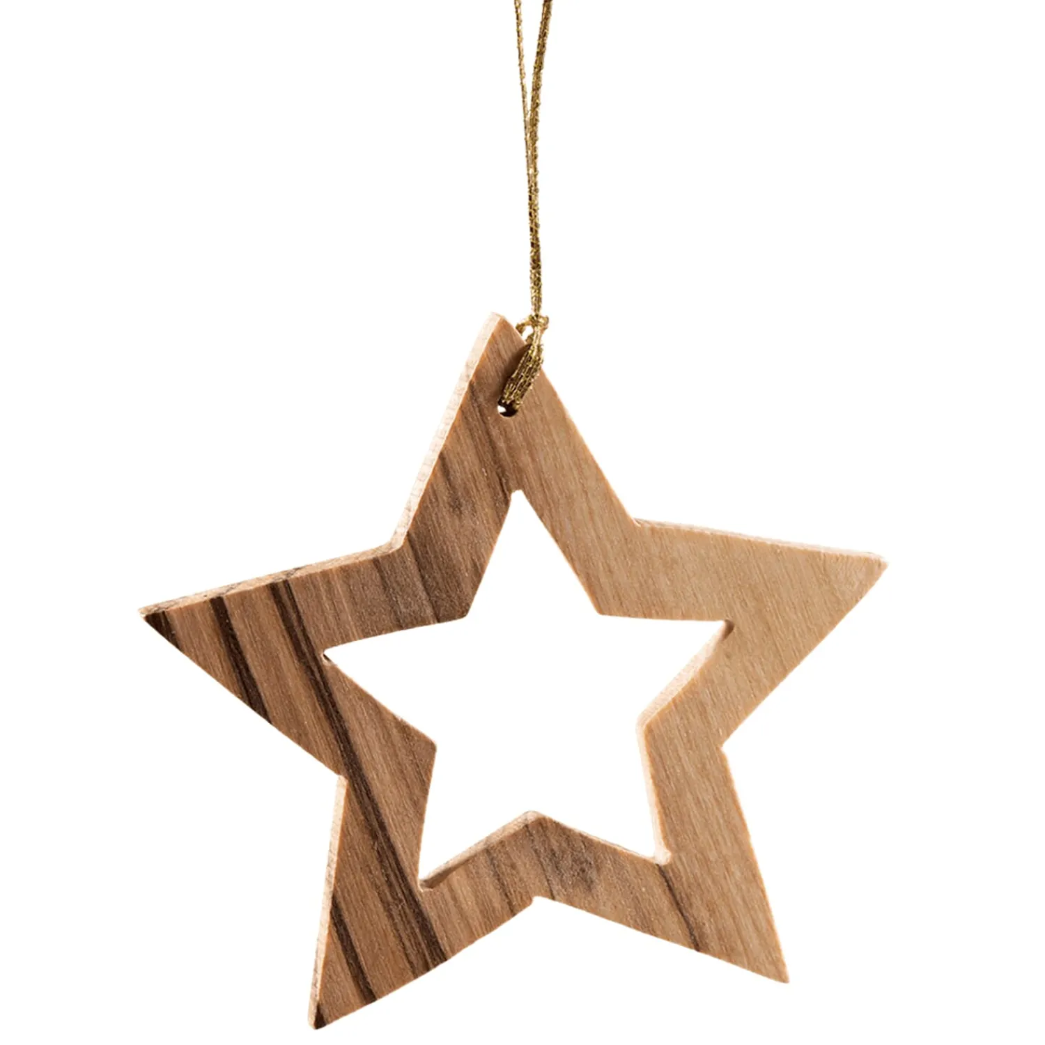 Käthe Wohlfahrt Baumschmuck Aus Olivenholz<Stern, Olivenholz