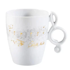 Meissen Porzellan Tischdeko<Tasse "Stille Nacht"
