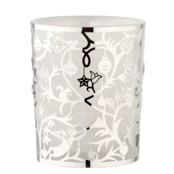 Käthe Wohlfahrt Kerzen & Teelichthalter<Teelichtglas "Waldweihnacht", Silber