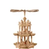 Richard Glässer Pyramiden<Teelicht-Pyramide "Christi Geburt"