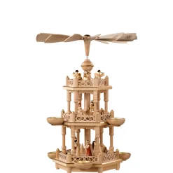Richard Glässer Pyramiden<Teelicht-Pyramide "Christi Geburt"