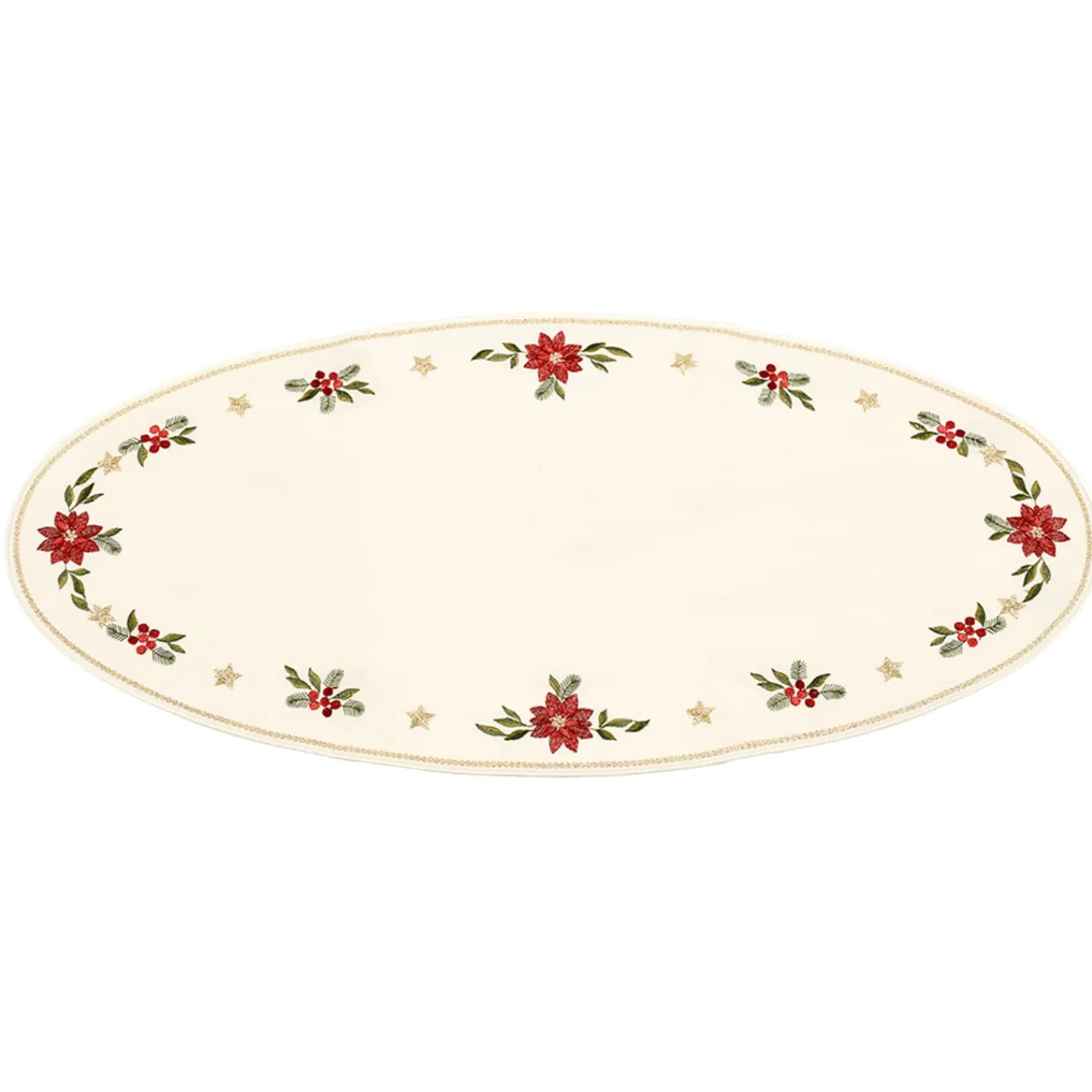 Käthe Wohlfahrt Tischdeko<Tischdecke "Weihnachtsstern" 28 X 58 Cm