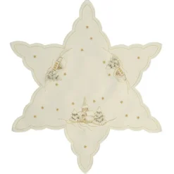 Käthe Wohlfahrt Tischdeko<Tischdecke "Winterdorf" R 25 Cm