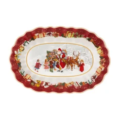 Villeroy & Boch Tischdeko<Toy'S Fantasy Grose Schale Oval, Santa Und Kinder