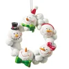 Käthe Wohlfahrt Adventsdeko & Kalender<Turkranz "Schneemannreigen"