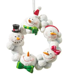 Käthe Wohlfahrt Adventsdeko & Kalender<Turkranz "Schneemannreigen"