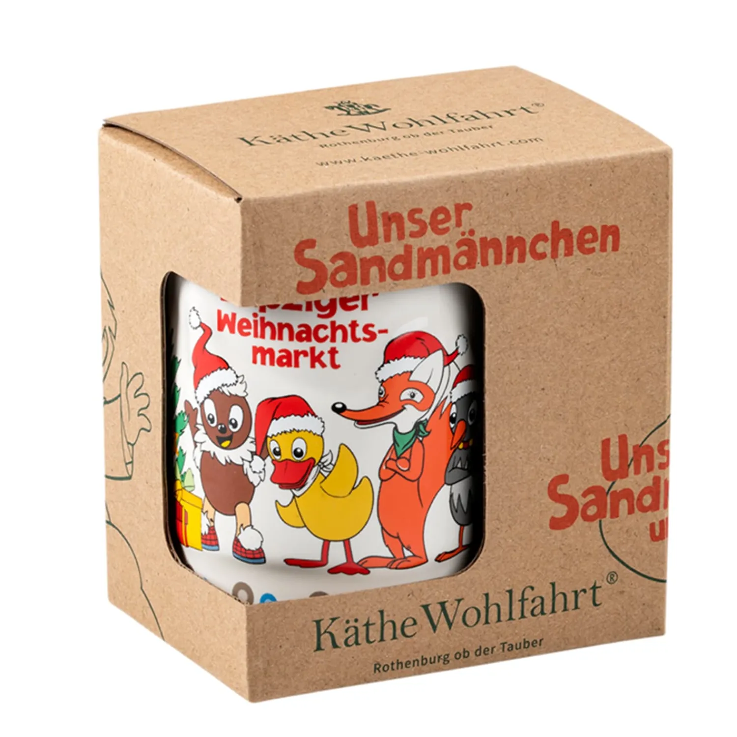 Käthe Wohlfahrt Unser Sandmännchen Und Seine Freunde<Unser Sandmännchen Und Seine Freunde Weihnachtsmarkttasse
