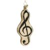 Poesie in Glas Baumschmuck Aus Glas<Violinschlussel
