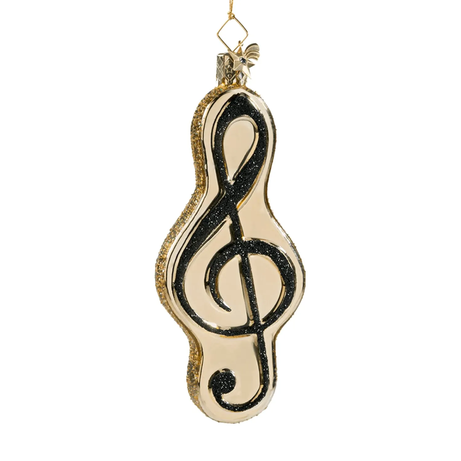 Poesie in Glas Baumschmuck Aus Glas<Violinschlussel