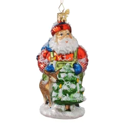 Poesie in Glas Baumschmuck Aus Glas<Weihnachtsmann