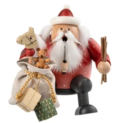 KWO Räuchermänner<Weihnachtsmann Mit Geschenkesack, Rauchermannchen