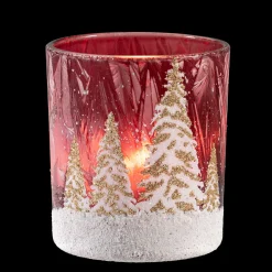Käthe Wohlfahrt Kerzen & Teelichthalter<Windlicht "Winterwald"