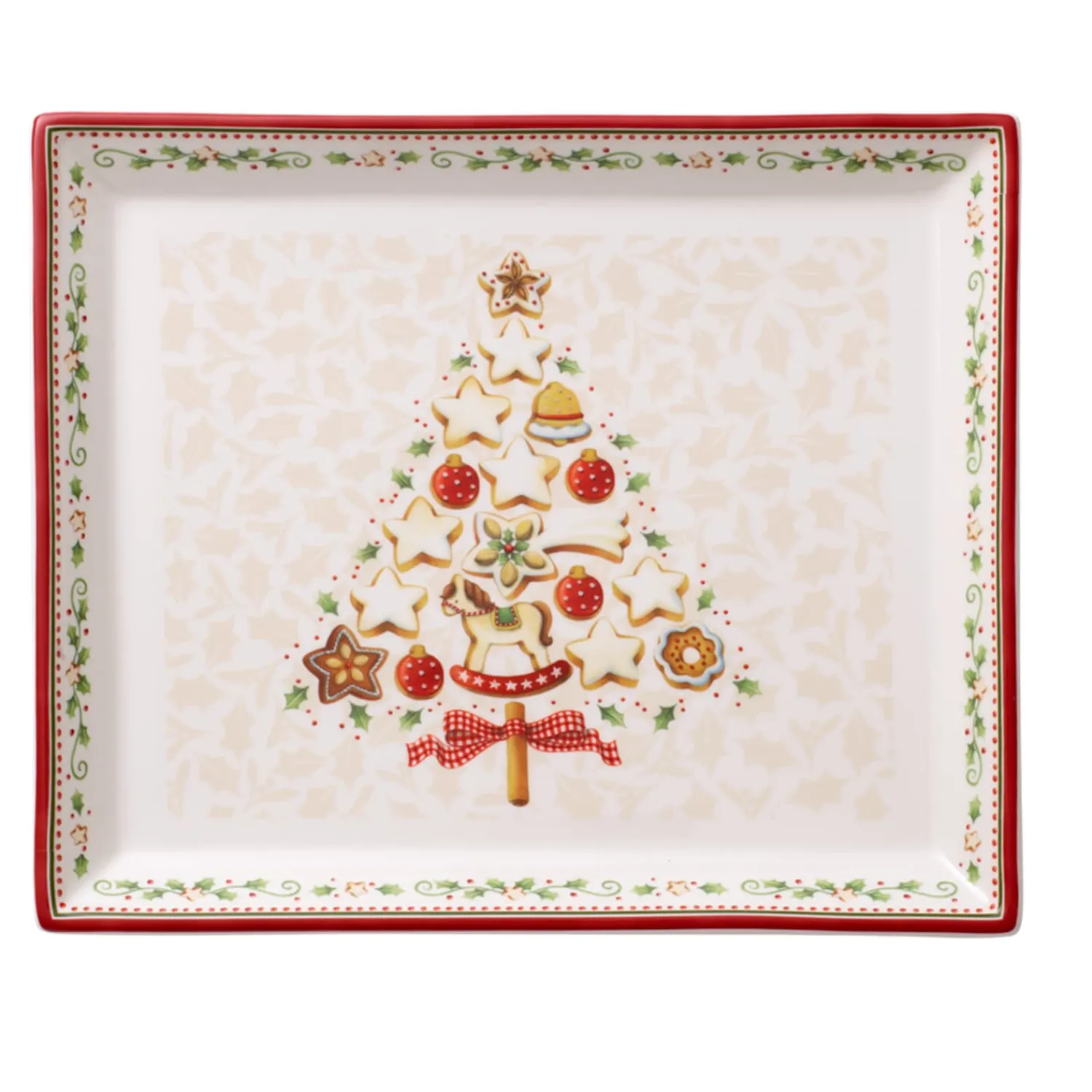 Villeroy & Boch Tischdeko<Winter Bakery Delight Kleine Rechteckige Gebackplatte
