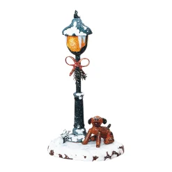 Hubrig Volkskunst Hubrig Miniaturen<Winterkinder Bello Unter Der Laterne