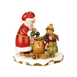 Hubrig Volkskunst Hubrig Miniaturen<Winterkinder Danke Lieber Weihnachtsmann